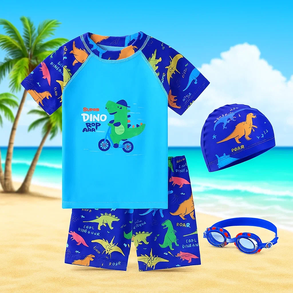 AquaFun – Breathable & Safe – Children's Swim Set with UPF Protection