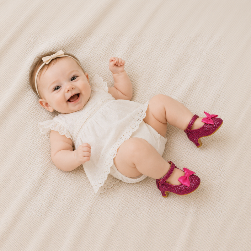 Princess First Heels – Cute & Comfortable – Baby Girl Shoes