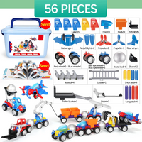 Thumbnail for Magnetic Cars™ – Magnetic Building Fun - Magnetic Vehicles Toy Set
