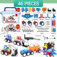 Thumbnail for Magnetic Cars™ – Magnetic Building Fun - Magnetic Vehicles Toy Set