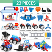 Thumbnail for Magnetic Cars™ – Magnetic Building Fun - Magnetic Vehicles Toy Set