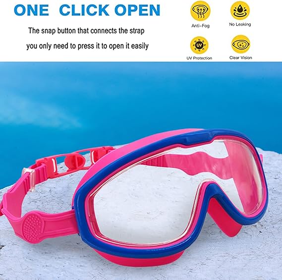Wavee – Safe & Comfortable - Swimming Goggles for Kids
