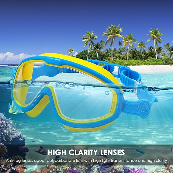 Wavee – Safe & Comfortable - Swimming Goggles for Kids