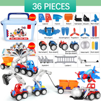 Thumbnail for Magnetic Cars™ – Magnetic Building Fun - Magnetic Vehicles Toy Set