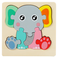 Thumbnail for 3D Wooden Puzzle™ - Playful Animal Adventure - Jigsaw Puzzle