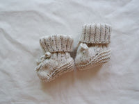 Thumbnail for Mini Fashion™ - Warm & Stylish - Knitted Baby Slippers