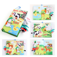 Thumbnail for Soft Tail Book™ – Soft Tail Fun - Sensory Animals Baby Booklet