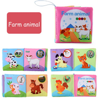 Thumbnail for Soft Tail Book™ – Soft Tail Fun - Sensory Animals Baby Booklet