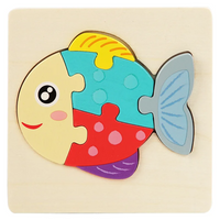 Thumbnail for 3D Wooden Puzzle™ - Playful Animal Adventure - Jigsaw Puzzle