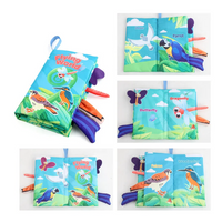 Thumbnail for Soft Tail Book™ – Soft Tail Fun - Sensory Animals Baby Booklet