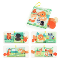 Thumbnail for Soft Tail Book™ – Soft Tail Fun - Sensory Animals Baby Booklet