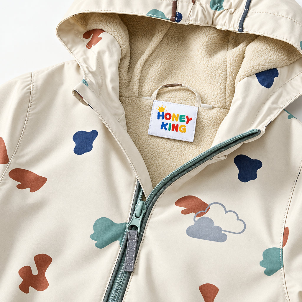 TinyBreeze – Waterproof & Comfortable – Children's Raincoat and Rain Pants Set
