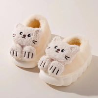 Thumbnail for SnuggleKitty – Warmth & Safety – Children's Cat Slippers