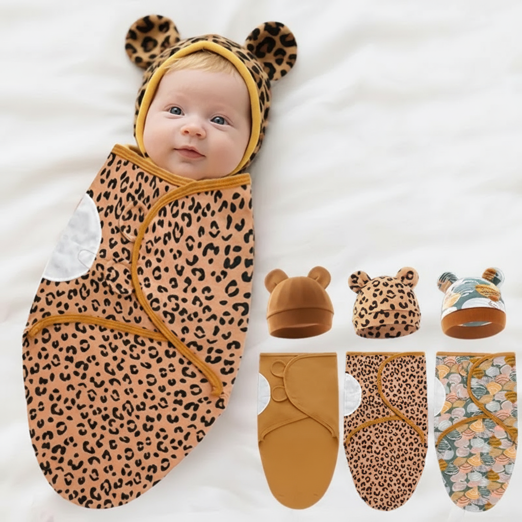 SnuggleBear – Soft & Warm – Baby Wrap Blanket