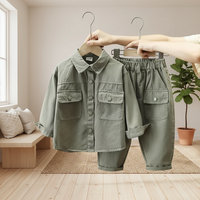 Thumbnail for LittleExplorer – Comfortable & Cool – Children's Pants & Shirt Set