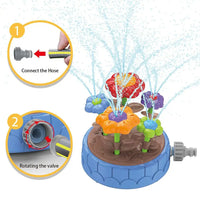 Thumbnail for Aqua Bloom - Turn & Splash - Water Toys Flower Sprayer