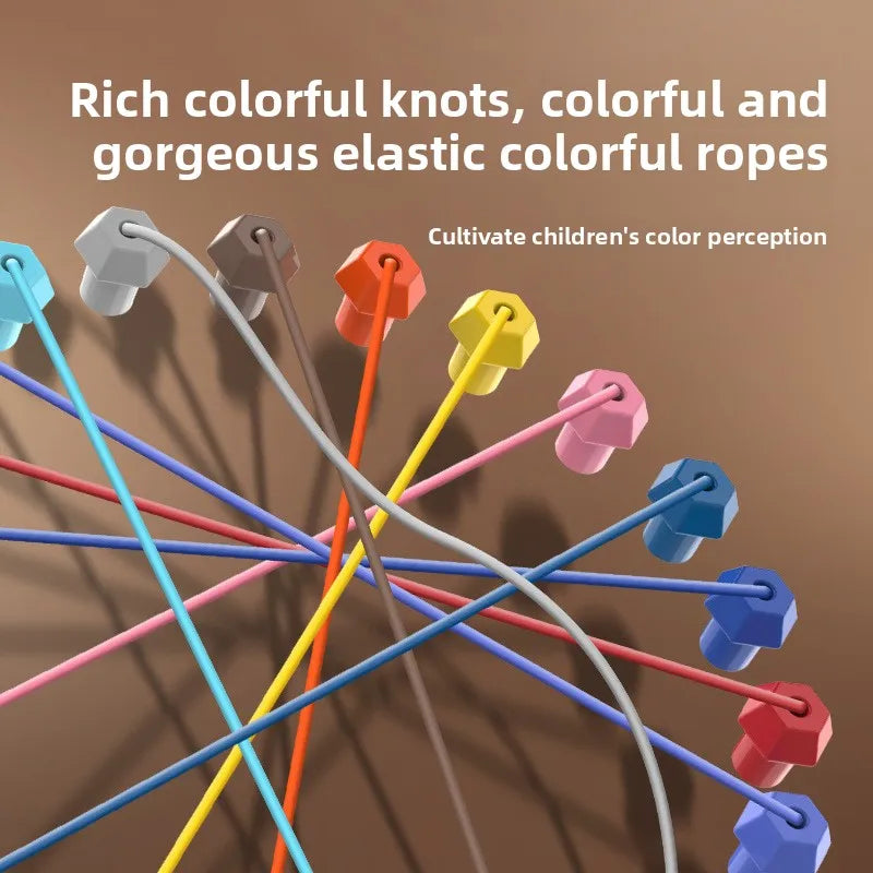 Color Rope Logic Game – Thinking & Interactive – Board Game