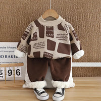 Thumbnail for Mini Fashion™ - Warm & Stylish - 2-Piece Fleece Set