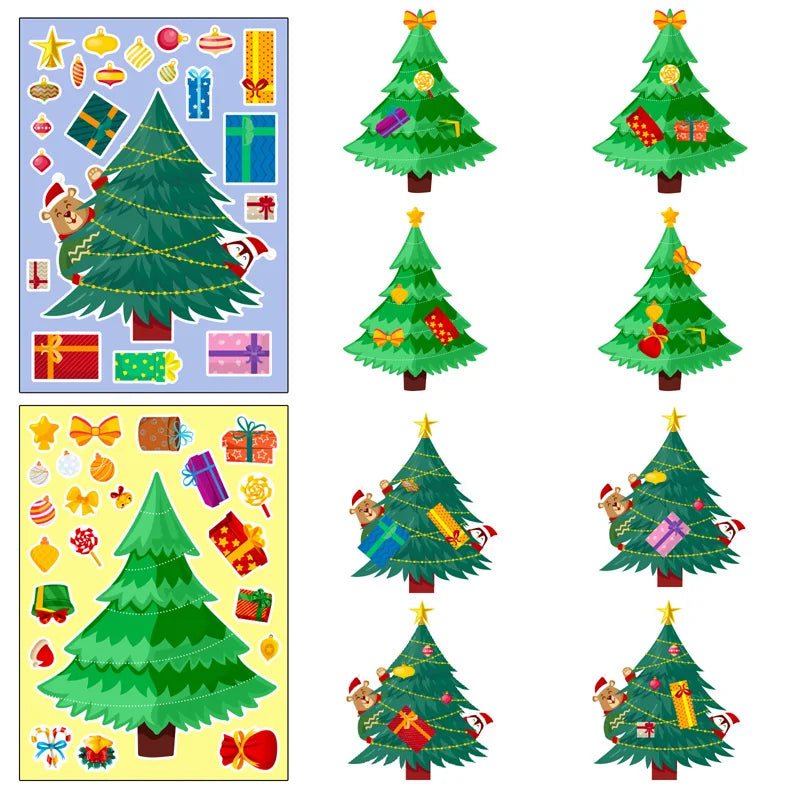 Xmas Tree Stickers™ - Build your own Christmas miracle - DIY Stickers