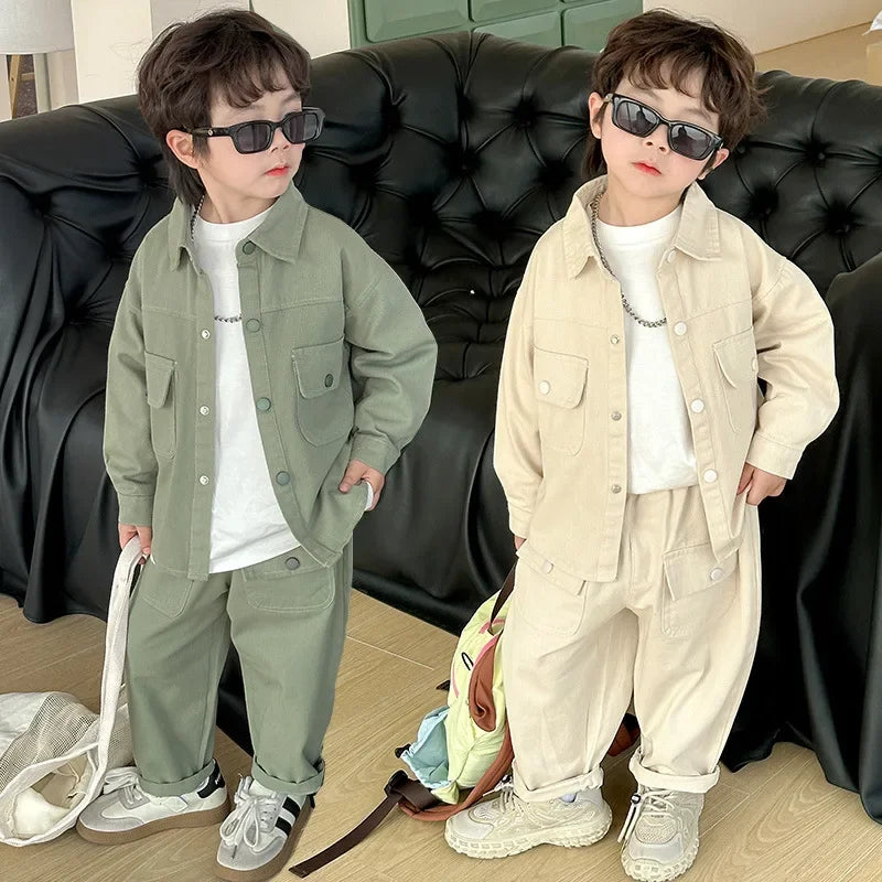 Boys Fashion – Trendy & Comfort – Boys' Cargo Set