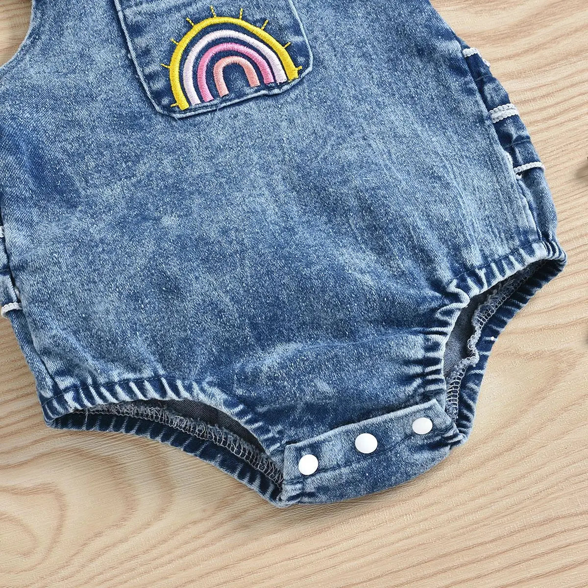 Mini Fashion™ - Cute Look - Denim Romper