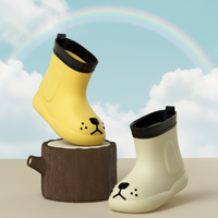 Thumbnail for PuddlePaws Kids – Waterproof & Playful - Woof Rain Boots