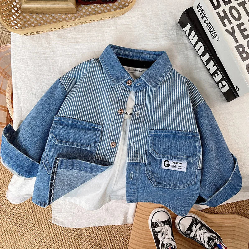 DenimStar – Stylish & Sustainable – Denim Jacket for Boys