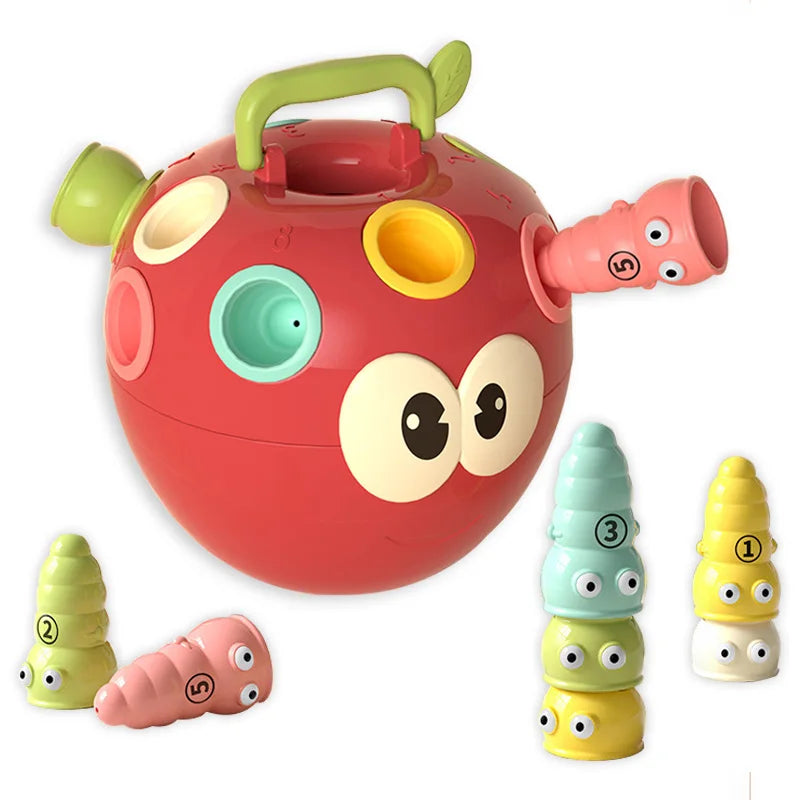 Tiny Sorter™ – Smart Stacking – Apple & Worm game