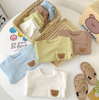 Thumbnail for Mini Fashion™ - Cute Bear Design - Summer Outfit
