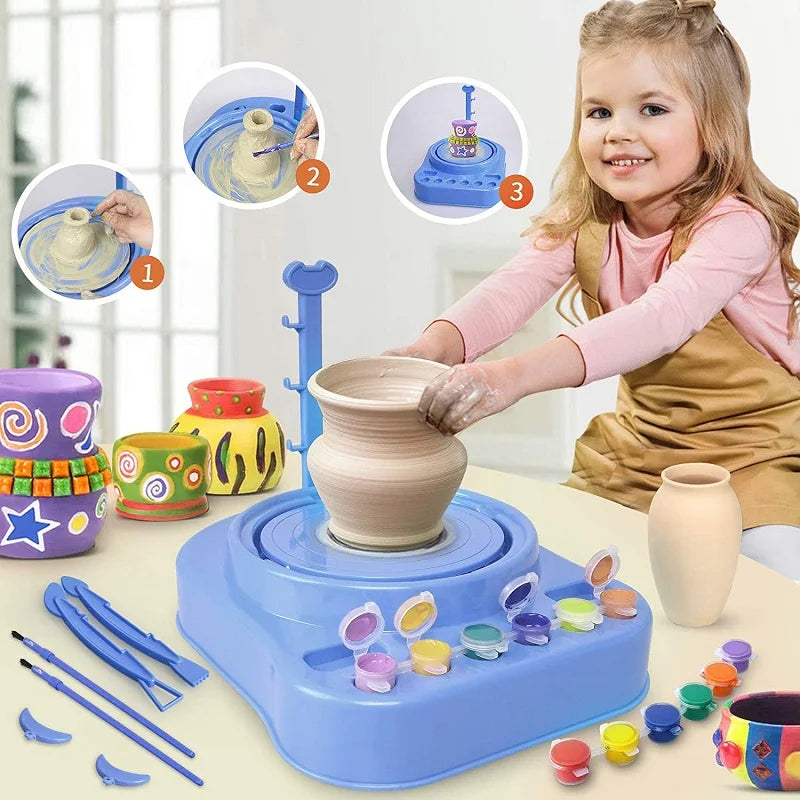 Kids Pottery Set™ - Clay Creations - Children's Pottery Set