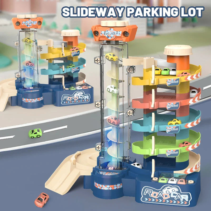 Parking Slide™ - Car Parking Garage Play Set