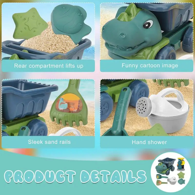 Beach Dino Set™ – Build Your Castle - Dinotruck Beach
