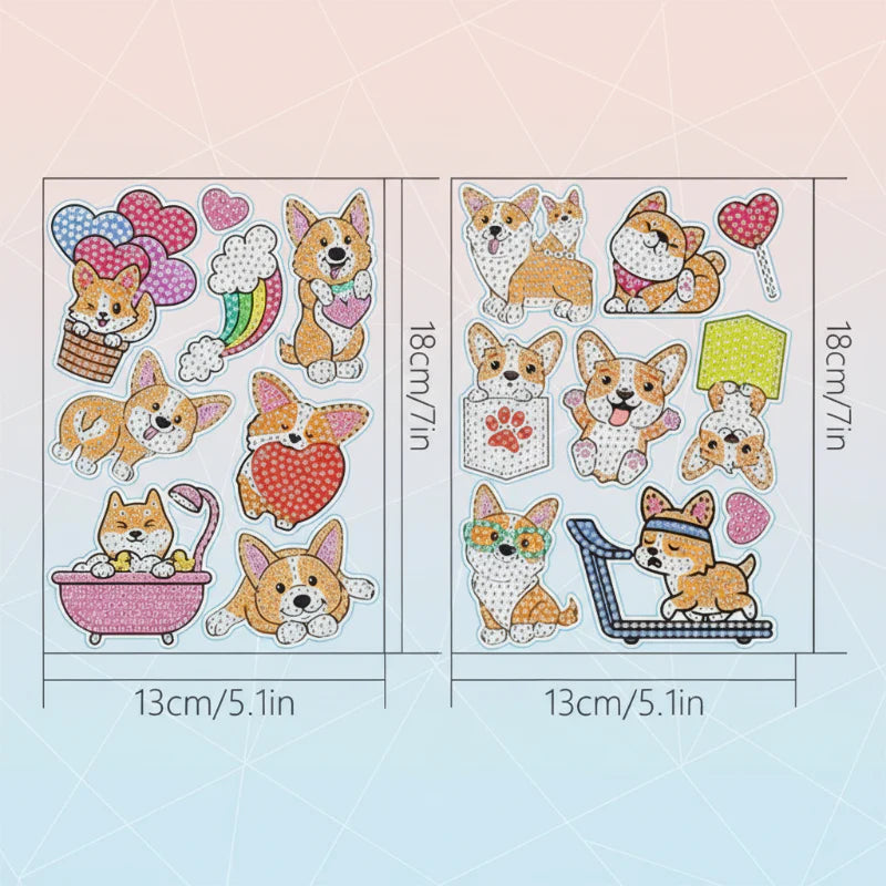 GemArt – Shady & Shiny – Diamond Painting Stickers