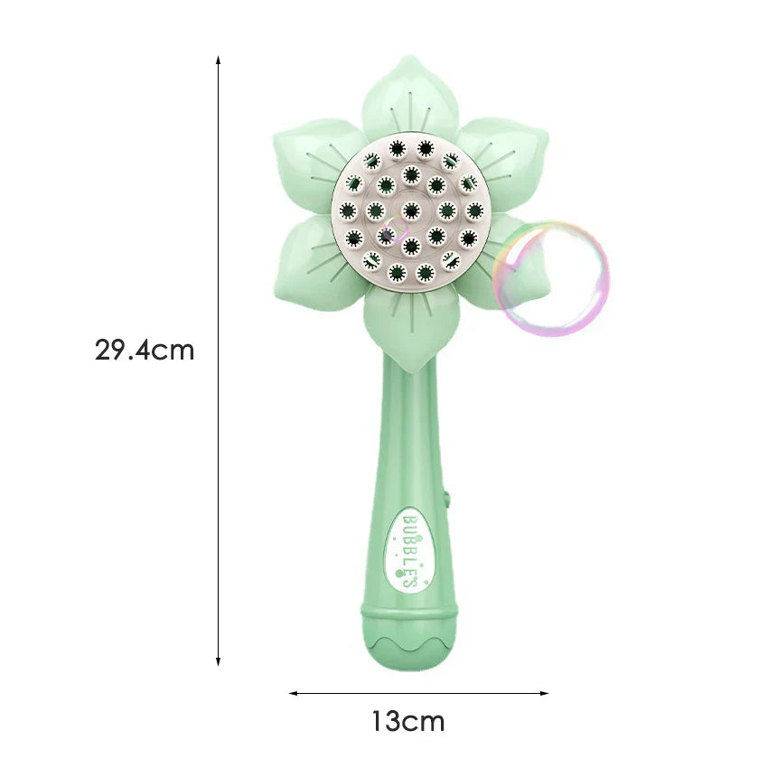 Sunflower Bubblegun™ - Soap Bubbles Party - Bubble Blower Flower