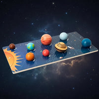 Thumbnail for Wooden Solar System – Educational & Exploratory – Planet Play Set