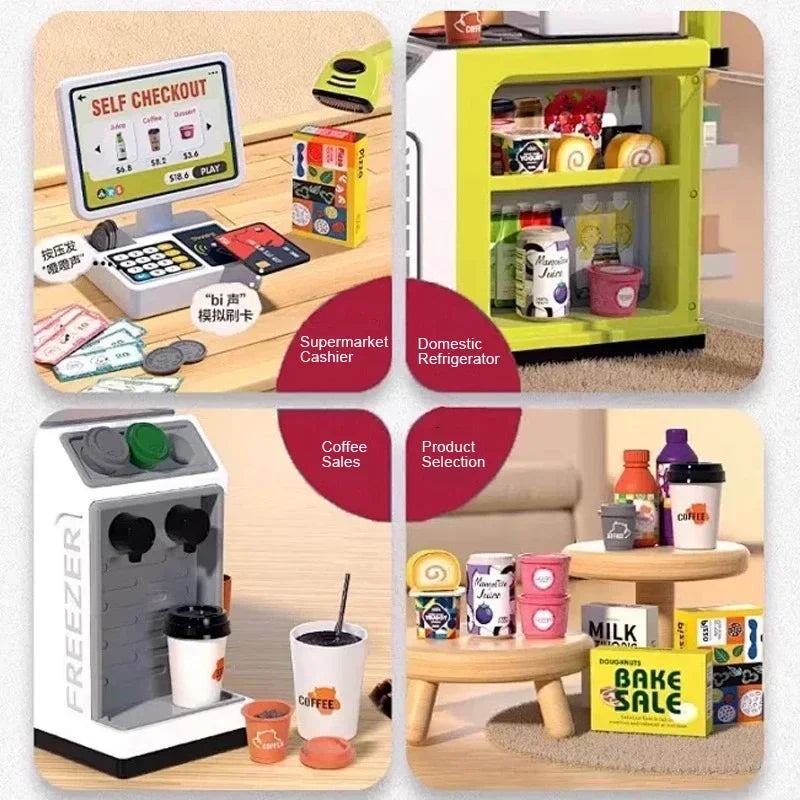 Supermarket Set™ - Shopping Fun for Home - Toy Cash Register