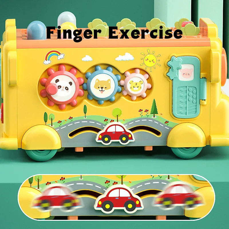 Cartoon Bus Toy™ - Bus Full of Fantasy - Multifunctional Toy Car