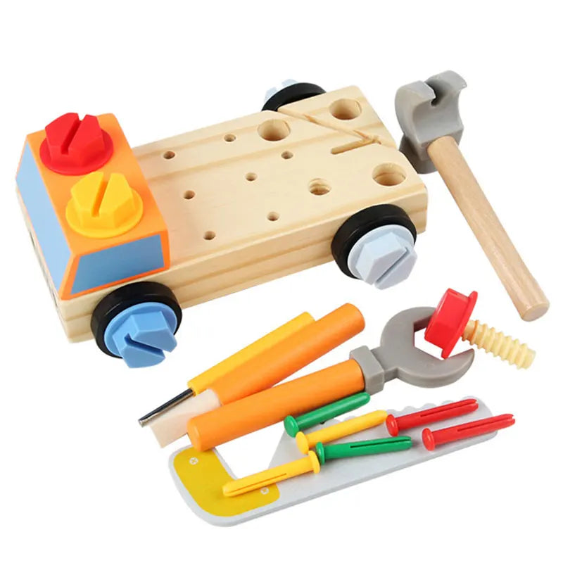 Woods™ - Turn & Learn - Montessori Car Screwboard