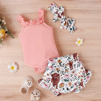 Thumbnail for Baby Girl Summer Outfit – Cute and lightweight – Baby clothing set