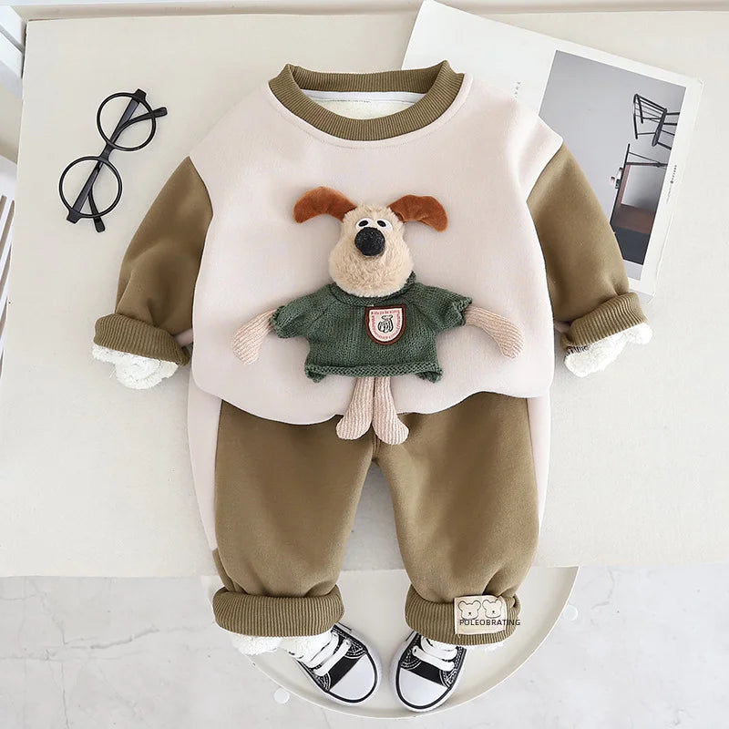 Mini Fashion™ - Warm & Soft - Autumn Jogging Suit for Kids