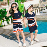 Thumbnail for Mini Fashion™ - Fun For The Family - Striped Family Set