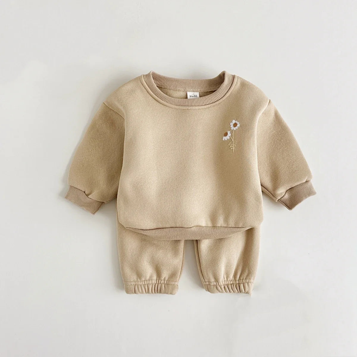 Mini Fashion™ - Warm & Comfortable - Tracksuit with Floral Embroidery