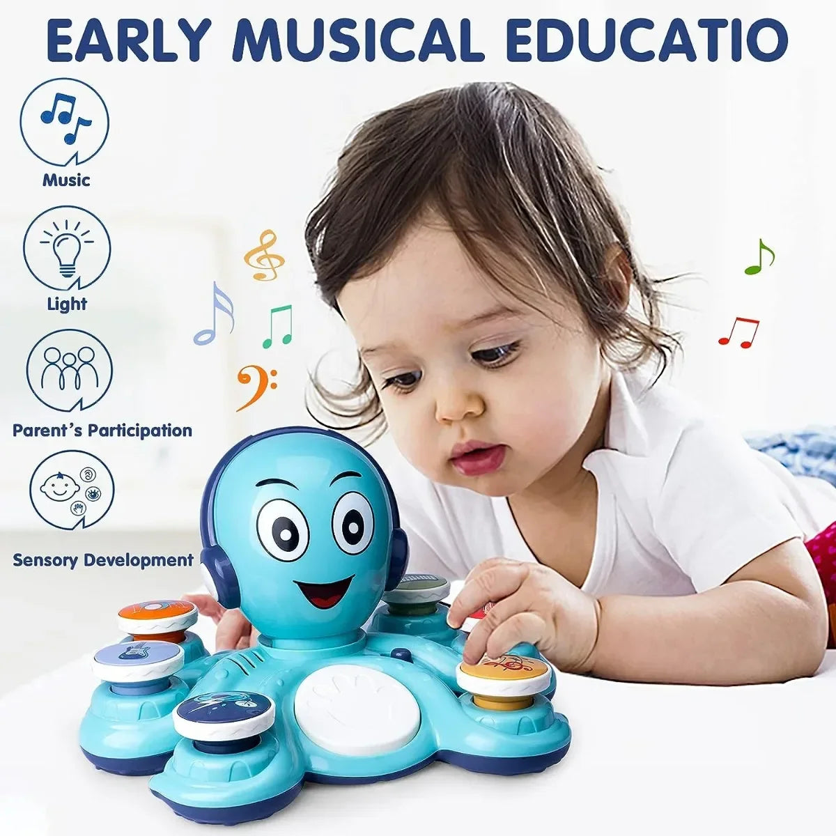 Musical Octo™ - Octopus Music Party - Music Toys