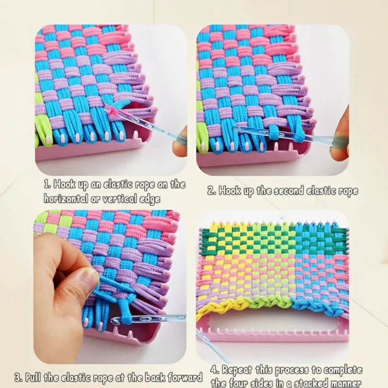 ColorLoop – Simple & Playful – DIY Weaving Kit for Kids