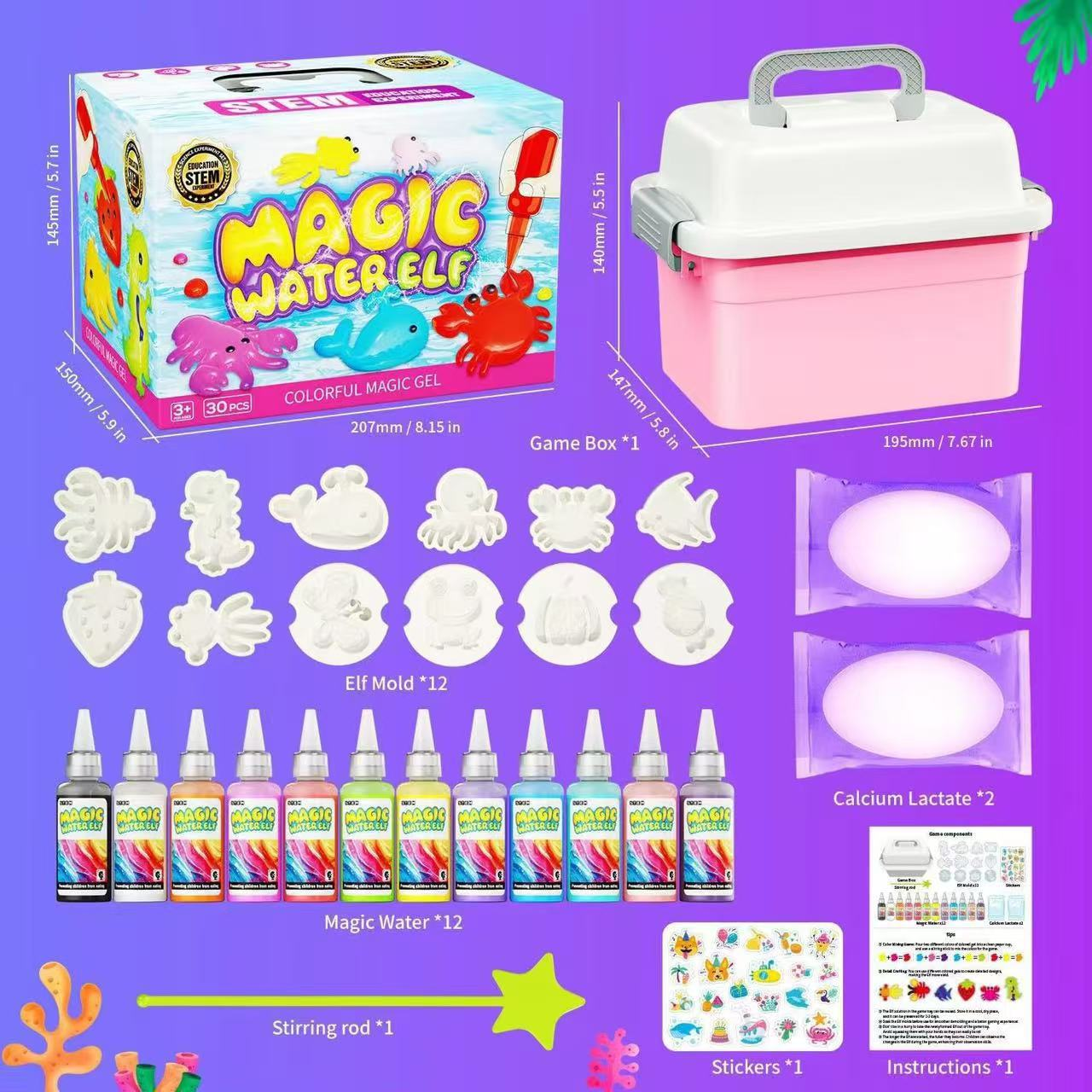 WaterMagic™ – Create the most beautiful animals & shapes! – DIY set