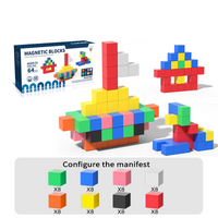 Thumbnail for Magnet Toys – Learning & Building – Magnetic Building Blocks