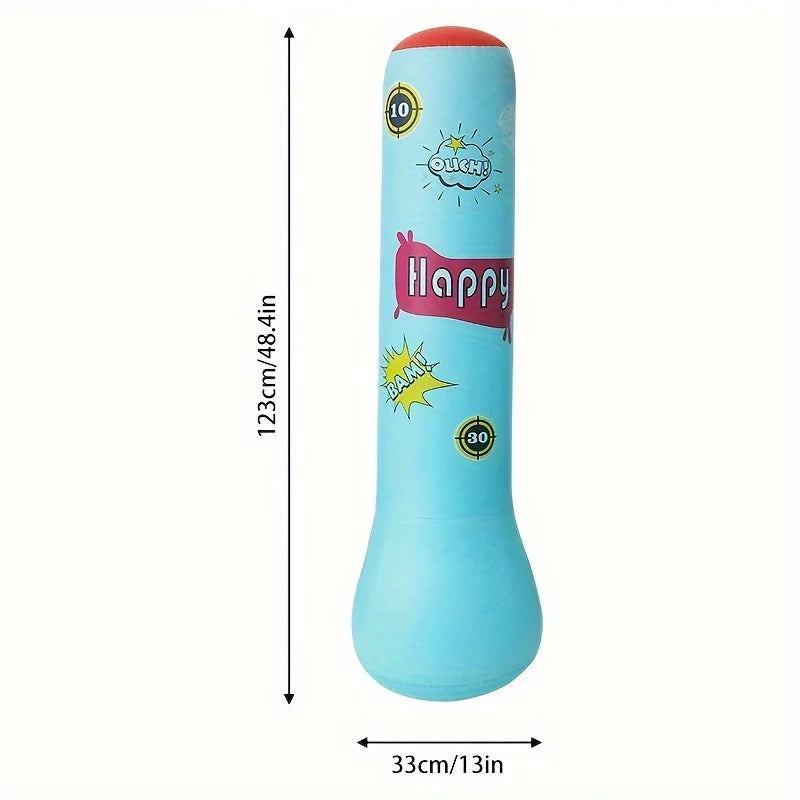 BopBag – Fun & Active – Inflatable Punching Bag with Gloves