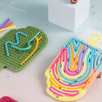 Thumbnail for FidgetFrost – Playful & Soft – Silicone Busy Board
