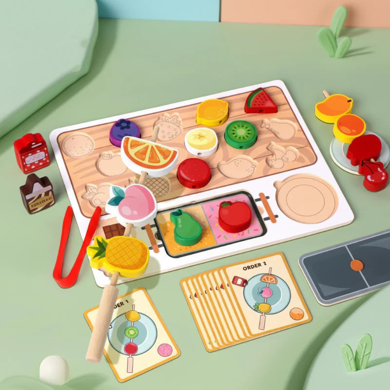 HarvestPlay – Creative & Educational – Fruit Sorting Set
