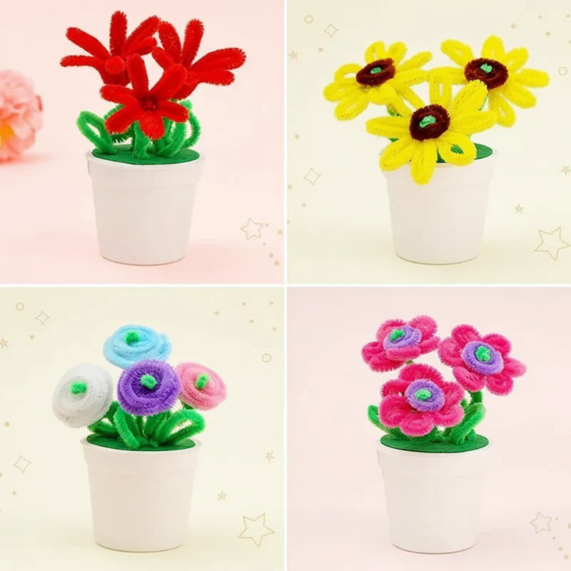 CraftBloom – Colorful & Creative – DIY Flower Pot Craft Kit